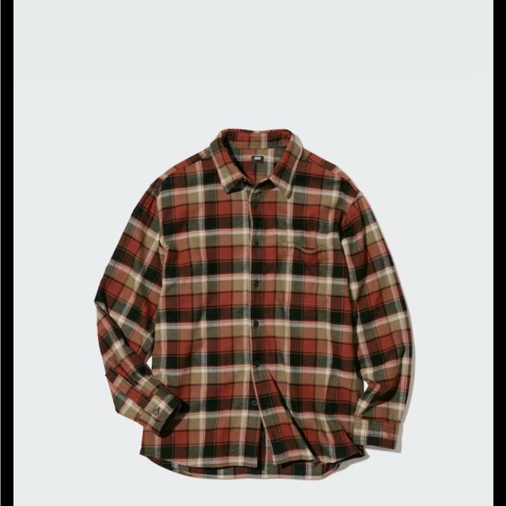 Uniqlo Flannel Checked Shirt
